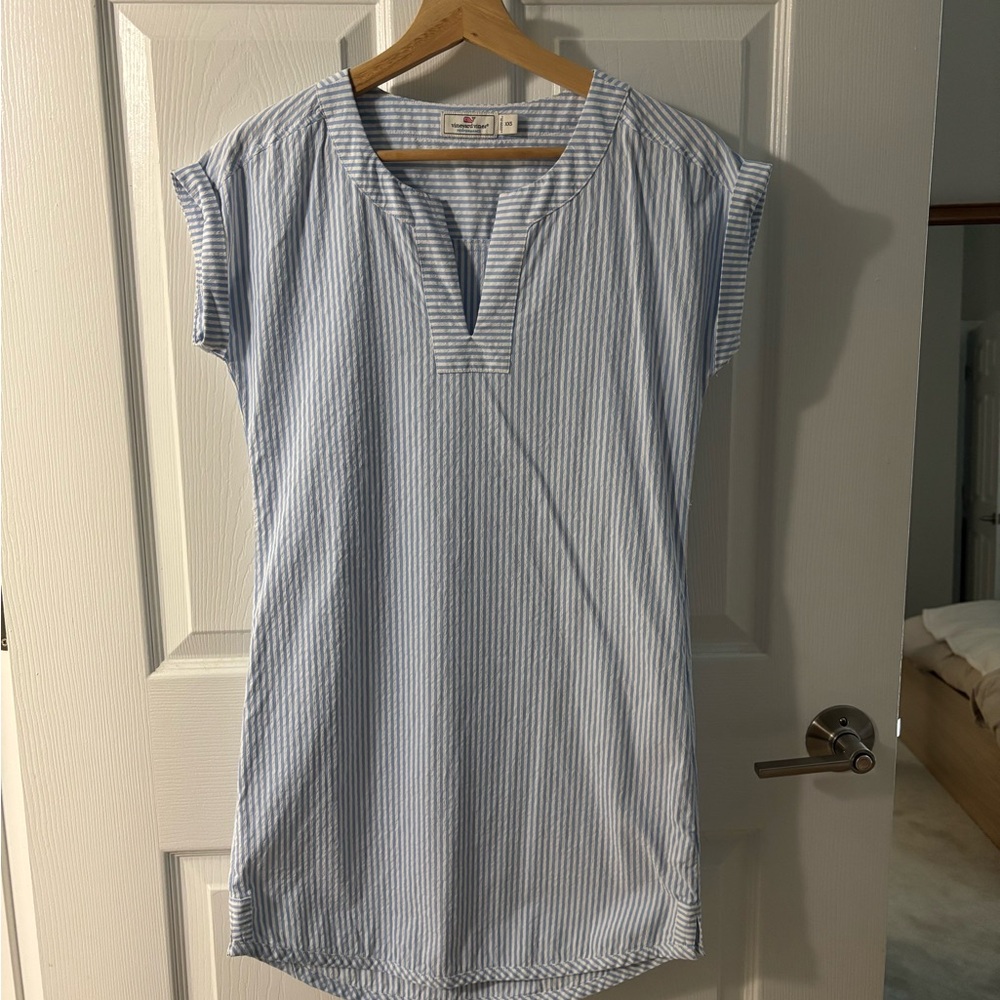Vineyard Vines Performance Seersucker Dress